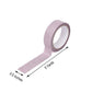 Pink glitter washi tape, 0.5"x5 yards, perfect for DIY crafts.