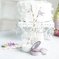 Pink glitter washi tape for DIY crafts in a stylish setup.