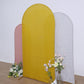 7 Ft Gold Spandex Arch For Fitted Round Top Backdrop Stand