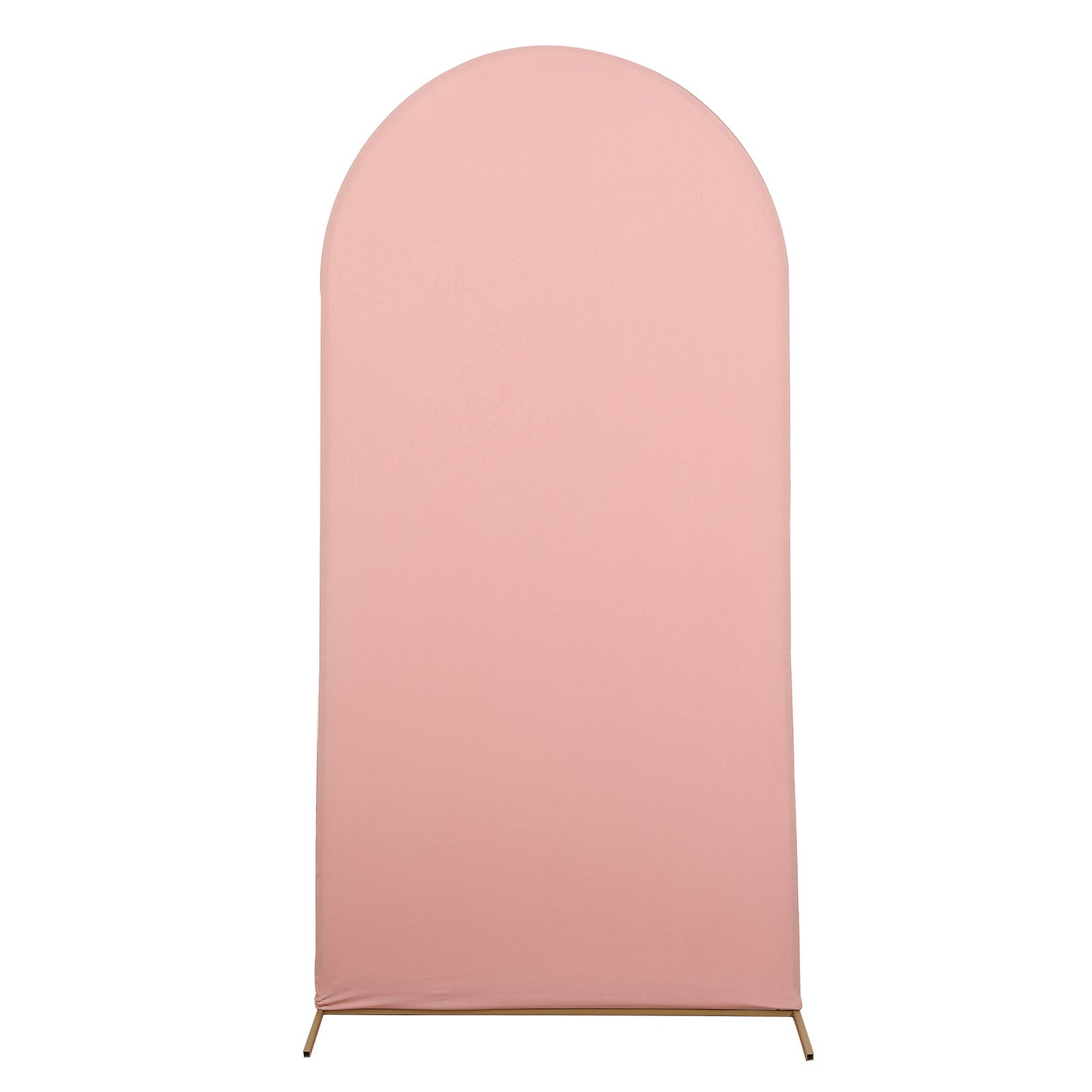 Spandex 7 Feet Matte Dusty Rose Arch Cover For Chiara Round Top Backdrop Stand