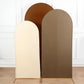 Set of 3 | Mixed Natural Spandex Fitted Wedding Arch Covers