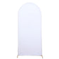 Spandex Arch 5 Feet Matte White Cover For Round Top Chiara Backdrop Stand