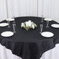 Square Table Overlay in Black Accordion Crinkle Taffeta 72 Inch x 72 Inch