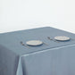 Dusty Blue Square 72 Inch x 72 Inch Satin Tablecloth Overlay 