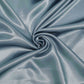 72 Inch x 72 Inch Dusty Blue Square Tablecloth Overlay in Satin