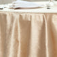 Champagne premium soft velvet table overlay, 72"x72" square tablecloth topper.