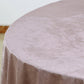 Mauve premium soft velvet table overlay for square tables.