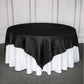 Accordion Crinkle Taffeta Overlay 90 Inch In Black
