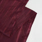 Burgundy 90 Inch Accordion Crinkle Taffeta Table Overlay