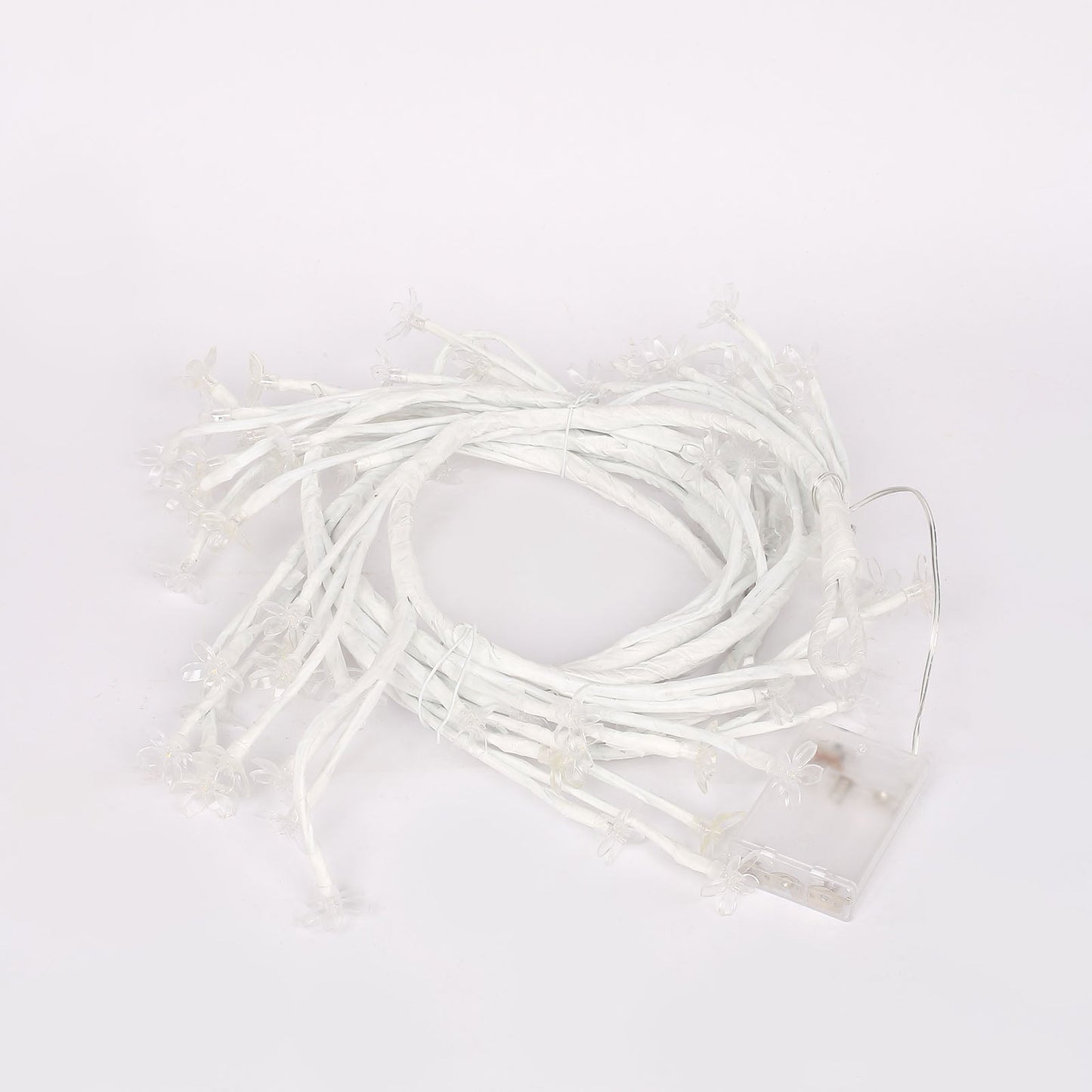 8.5 Feet Plastic Cherry Blossom LED String Light Warm White