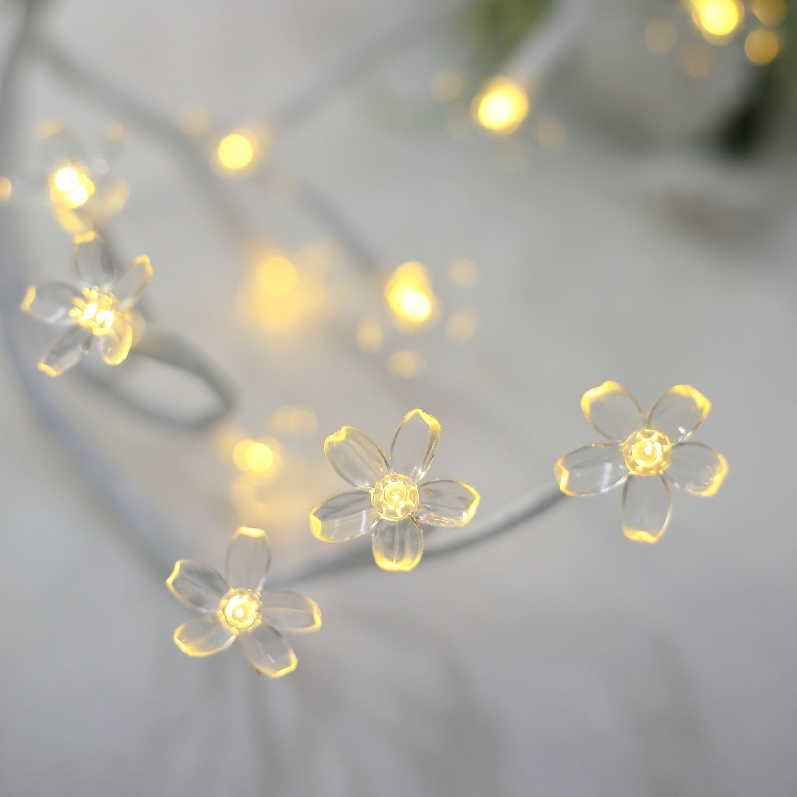 8.5 Feet Cherry Blossom LED String Light Warm White