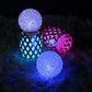 4 Pack | 3" Color Changing LED Ball Light Centerpiece Fillers, Battery Operated Mini Light Globes