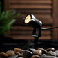 6W Warm White LED Backdrop Uplight, Outdoor Waterproof Landscape Spotlight