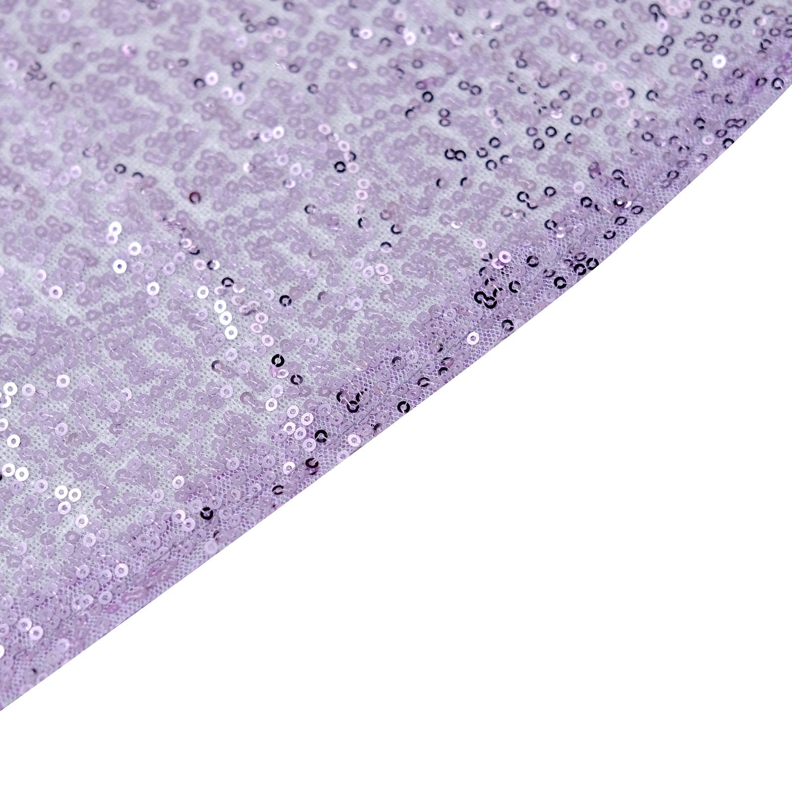20inch x 20inch Lavender Lilac Premium Sequin Cloth Dinner Napkin | Reusable Linen