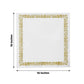 Gold Floral White Soft Paper Napkins 20 Pack