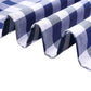 Buffalo Plaid Dinner Napkins Navy Blue White Gingham 15 Inch x 15 Inch 5 Pack