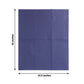 50 Pack | 2 Ply Soft Navy Blue Dinner Party Paper Napkins, Wedding Cocktail Beverage Napkins