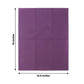 50 Pack | 2 Ply Soft Purple Dinner Party Paper Napkins