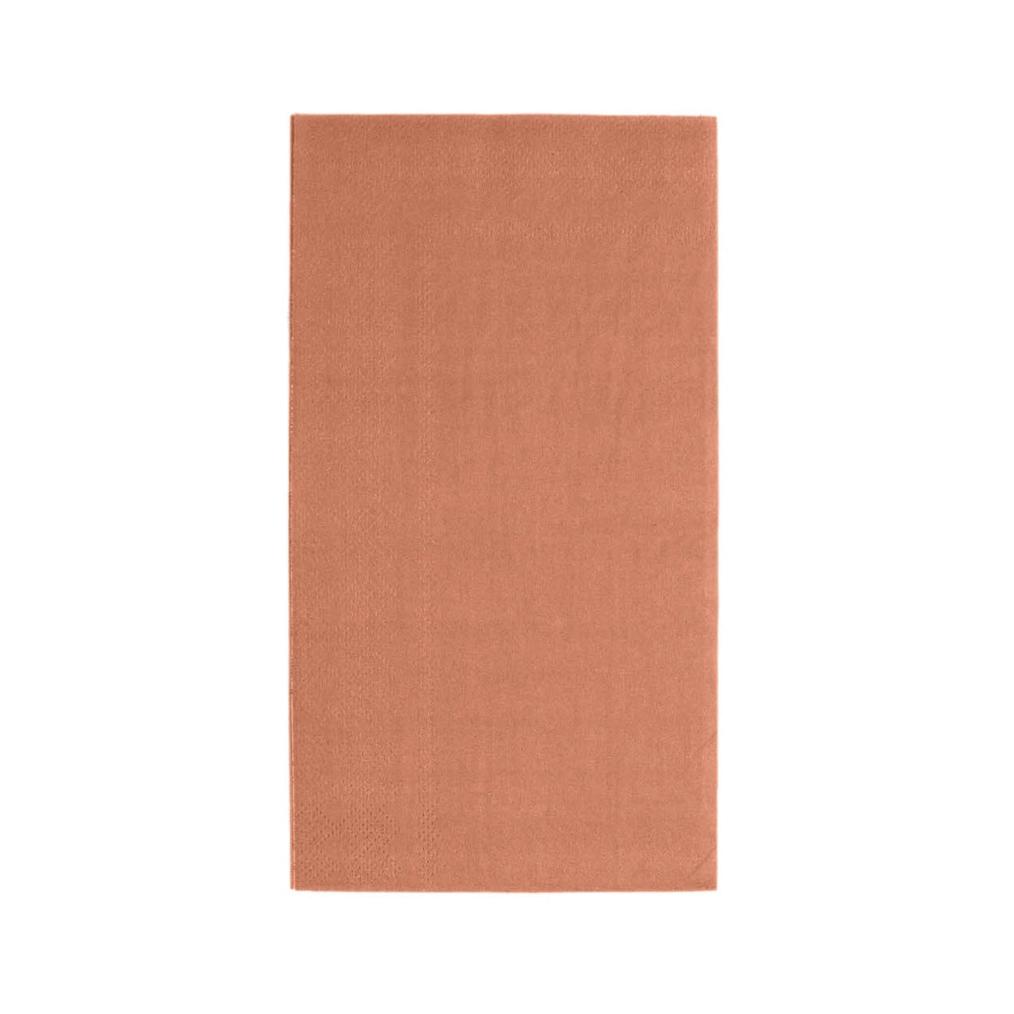 50 Pack | 2 Ply Soft Terracotta Dinner Party Paper Napkins#whtbkgd
