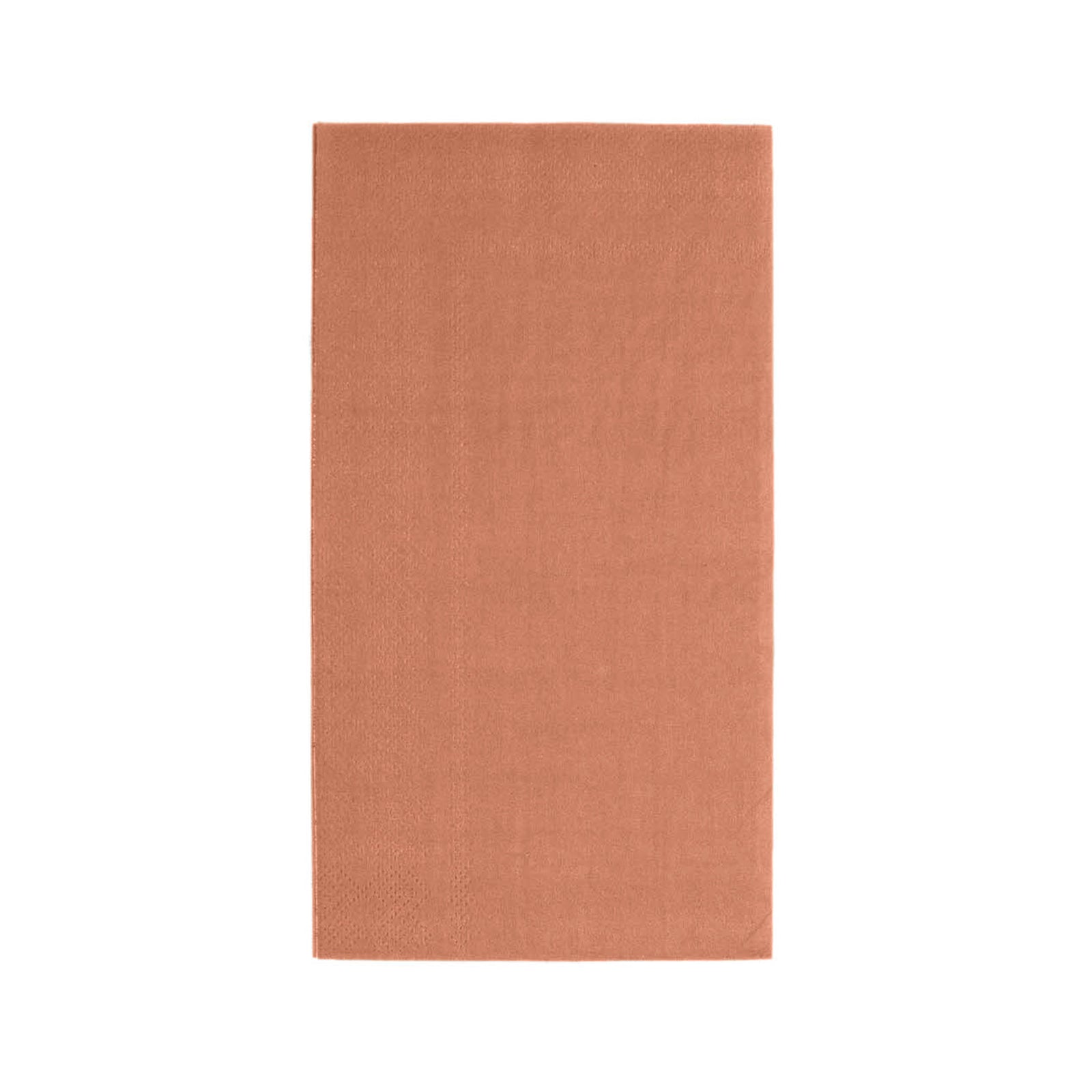 50 Pack | 2 Ply Soft Terracotta Dinner Party Paper Napkins#whtbkgd