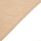 Natural slubby textured cloth dinner napkins in beige, wrinkle resistant linen.