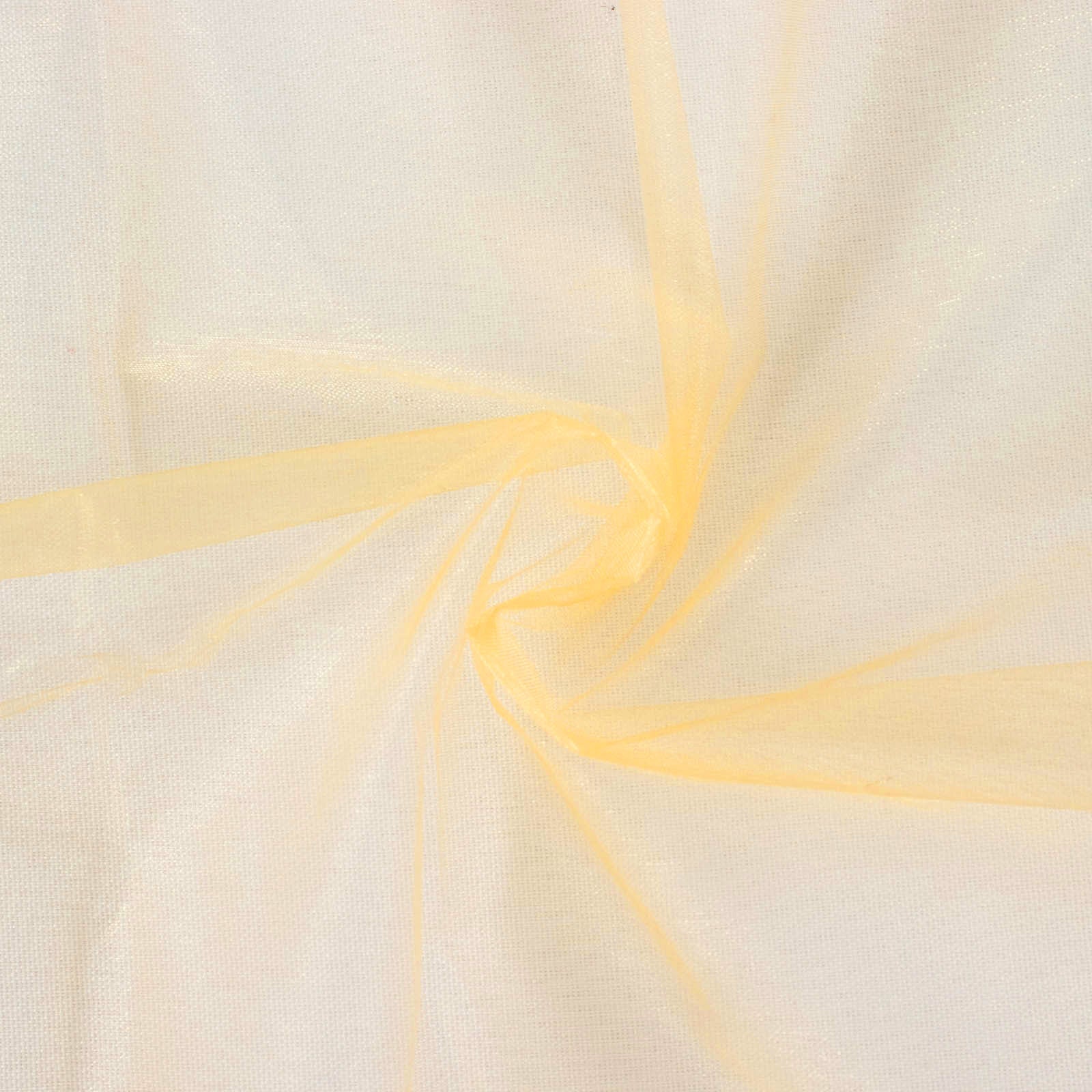 10 Pack | Gold Sheer Organza Decorative Dinner Table Napkins - 23x23inch#whtbkgd