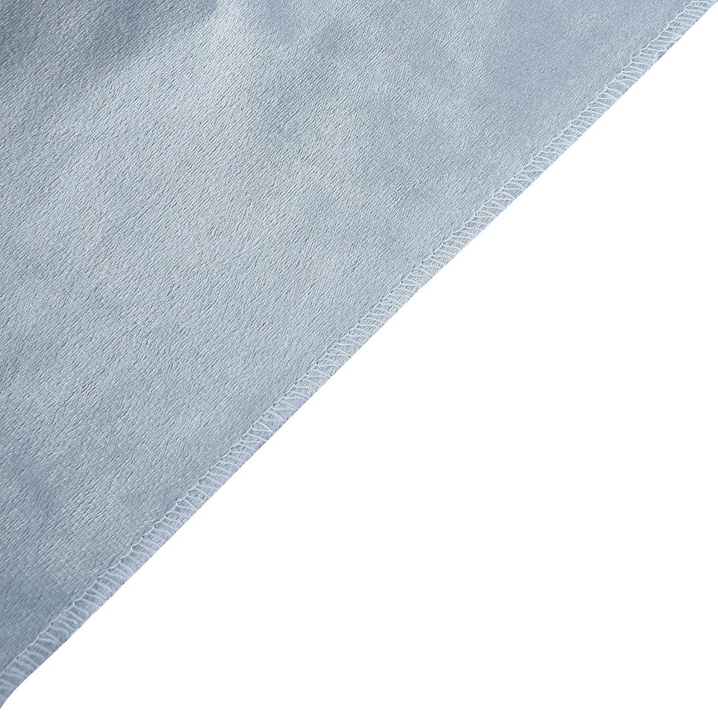 20x20 Inch Dusty Blue Velvet Dinner Napkins With Sheen Finish