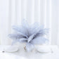 12 Pack | 13"-15" Dusty Blue Natural Plume Real Ostrich Feathers, DIY Centerpiece Fillers