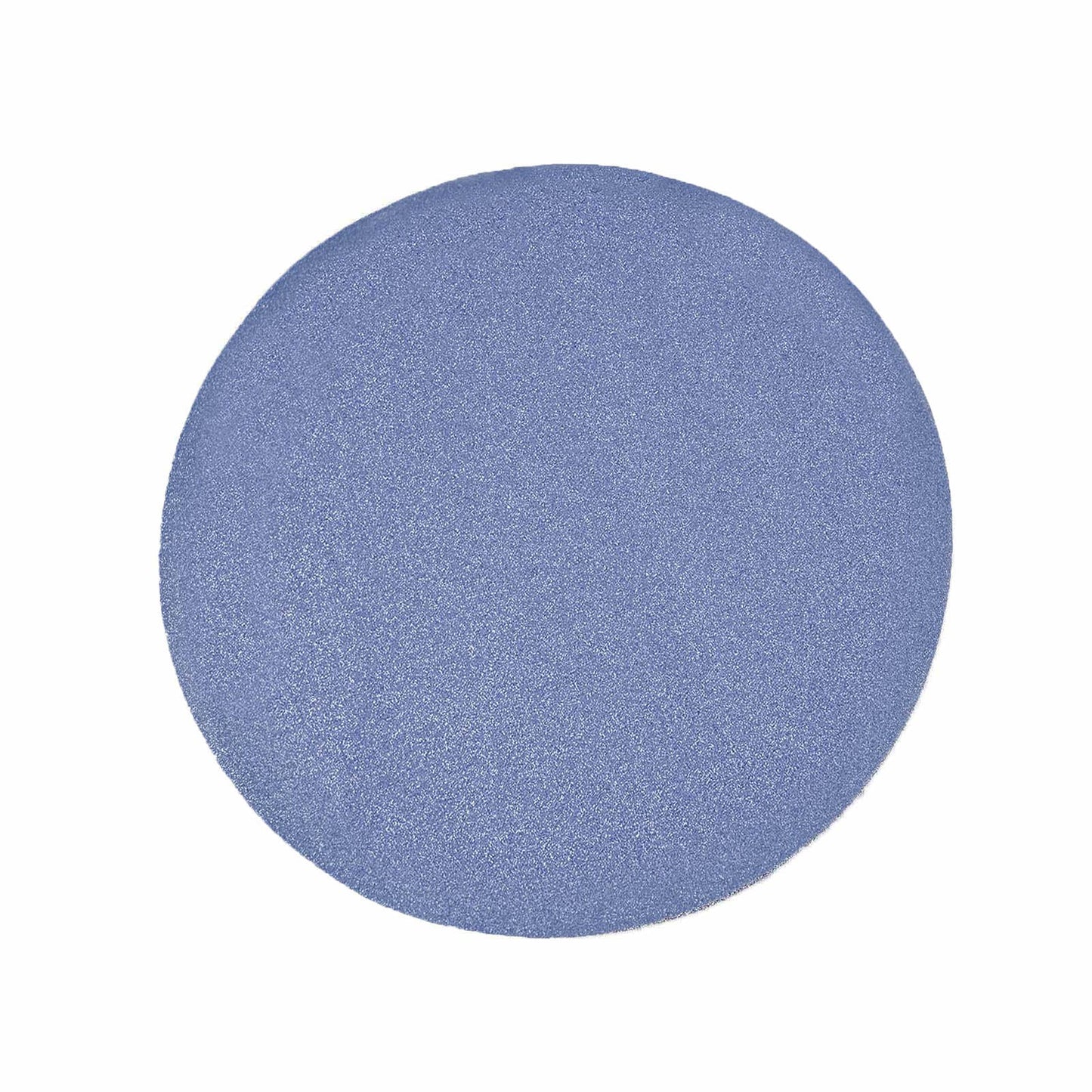 6 Pack Dusty Blue Round Table Mats with Non Slip Glitter #whtbkgd