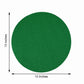 6 Pack Non Slip Green Sparkle Placemats Round Glitter Table Mat