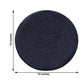 Decorative Placemats 6 Pack Navy Blue Rectangle Sparkle Non Slip Glitter Accents