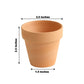 24 Pack Mini Terracotta Clay Pots For Succulents Clay Flowers 2.5 Inch