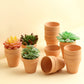24 Pack 2.5" Small Mini Terracotta (Rust) Pot Clay Succulent Planter Ceramic Favor Buckets