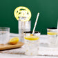 25 Pack Clear Crystal Disposable Tumbler Drink Glasses With Silver Rim, 10oz Plastic Party Cups