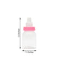 Pink baby bottle candy container for party favors or baby showers.