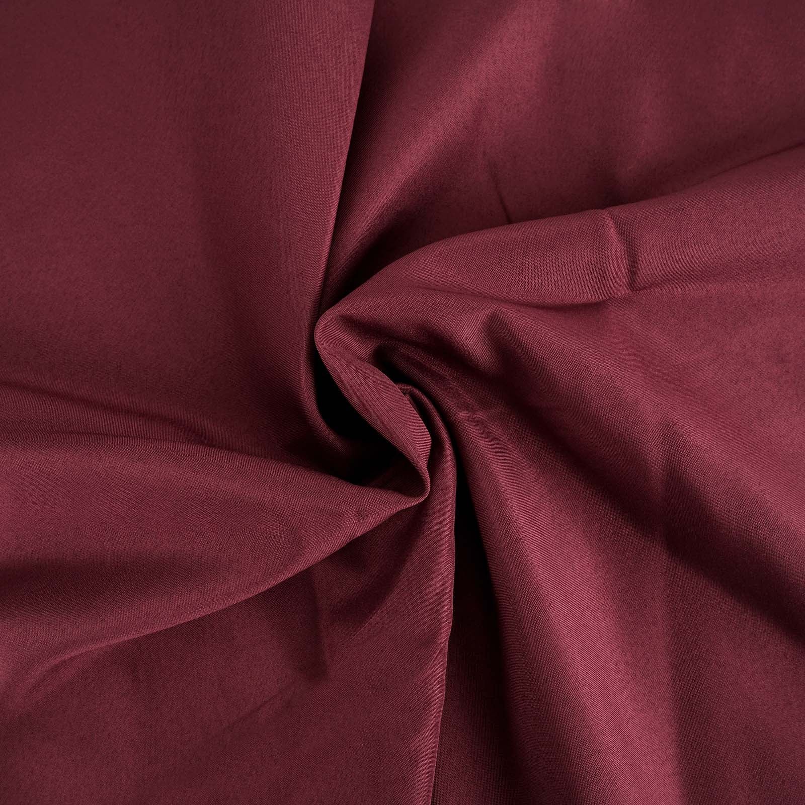 Polyester Burgundy Fabric Bolt 54 Inch x 10 Yards#whtbkgd