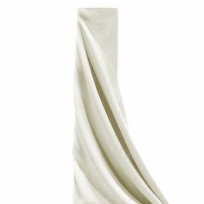 Luxurious Texture of Ivory Polyester Fabric