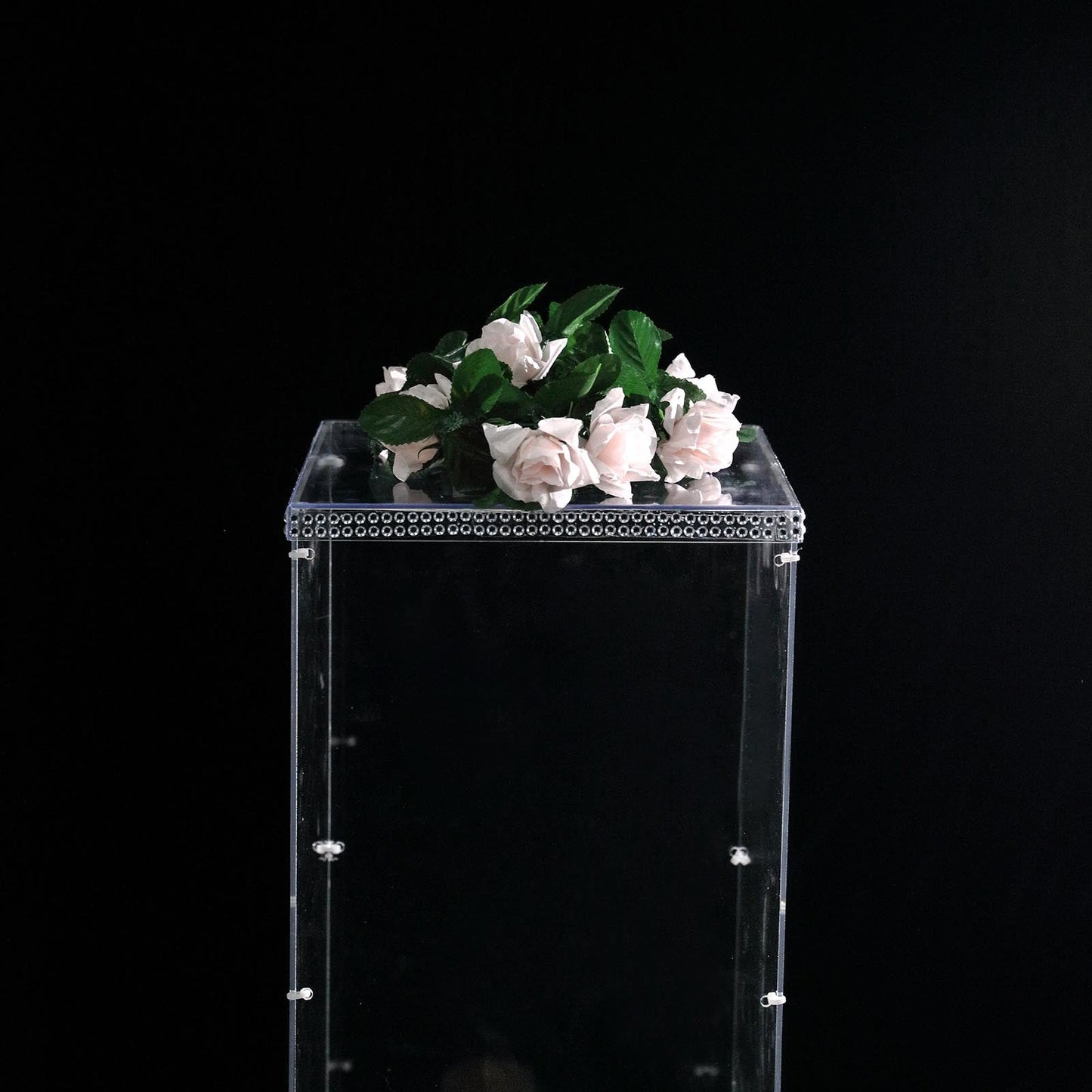 12 Inch Clear Acrylic Display Boxes with Interchangeable Lid and Base