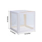 2pcs Transparent DIY Balloon Boxes, Baby Shower Party Decoration Boxes White Edges
