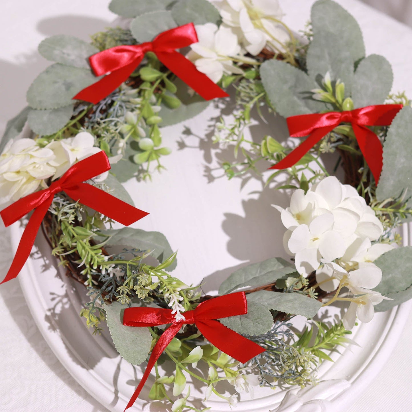 50 Sage Green Pre Tied Satin Bows 3 Inch For Decorating With Twist Ties