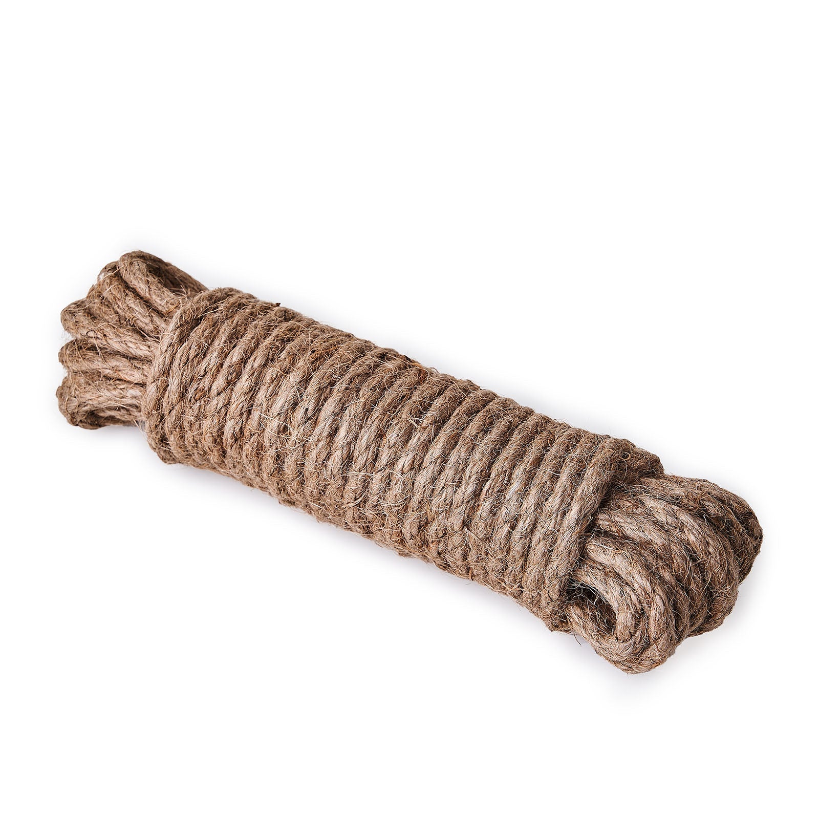 Natural jute rope twine string, 33FT long, ideal for DIY crafts.