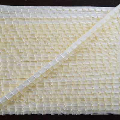 Craftsmanship and Quality of Ivory Ruffled Lace Trim