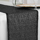 Black Premium 12 Inch x 108 Inch Sequin Table Runner#whtbkgd