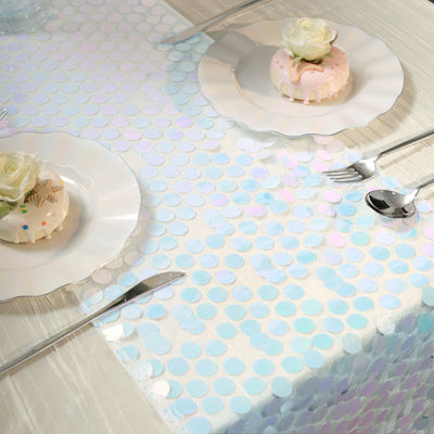 Practical Benefits of the Iridescent Blue Table Runner
