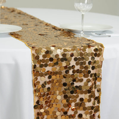 Unmatched Glamour with the Gold Sequin Table Runner