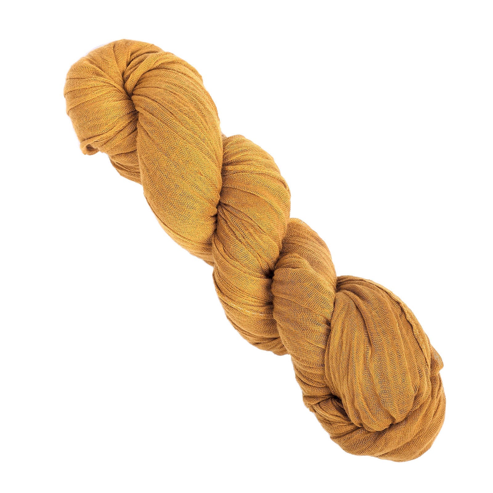 Gauze Cheesecloth Table Runner in Mustard Yellow 10 Feet