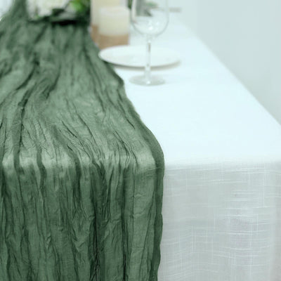 Create a Bohemian Atmosphere with the Olive Green Table Runner