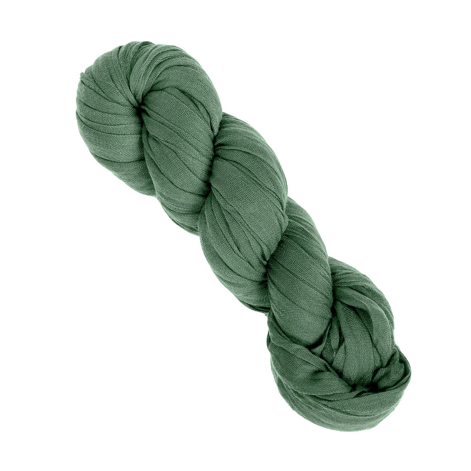 10 Feet Olive Green Colored Gauze Cheesecloth Table Runner 