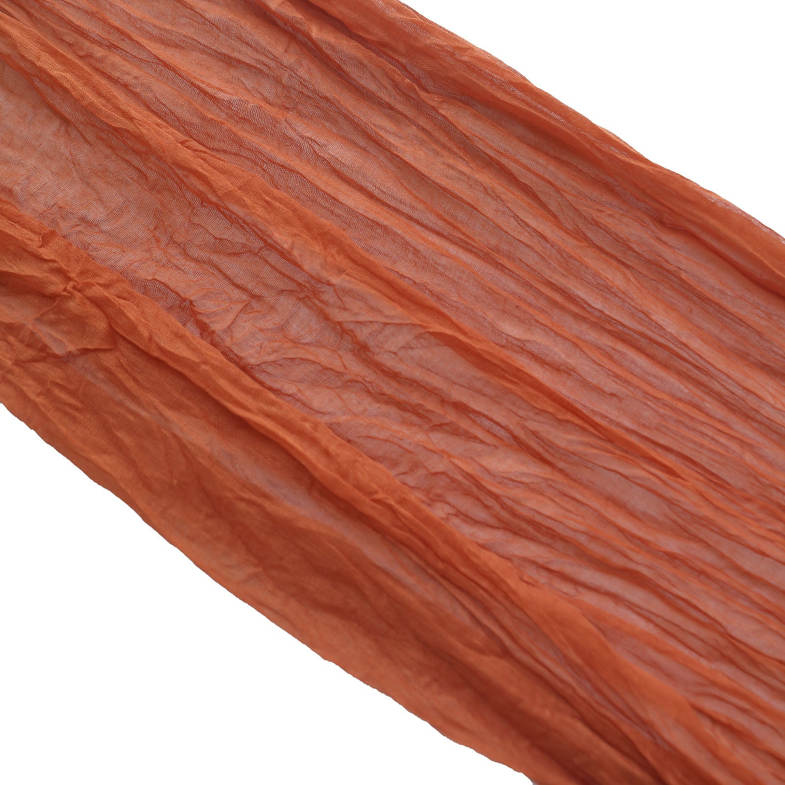 Terracotta Table Runner 10 Feet Cheesecloth