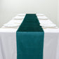 12"x108" Peacock Teal Premium Velvet Sheen Finish Table Runner